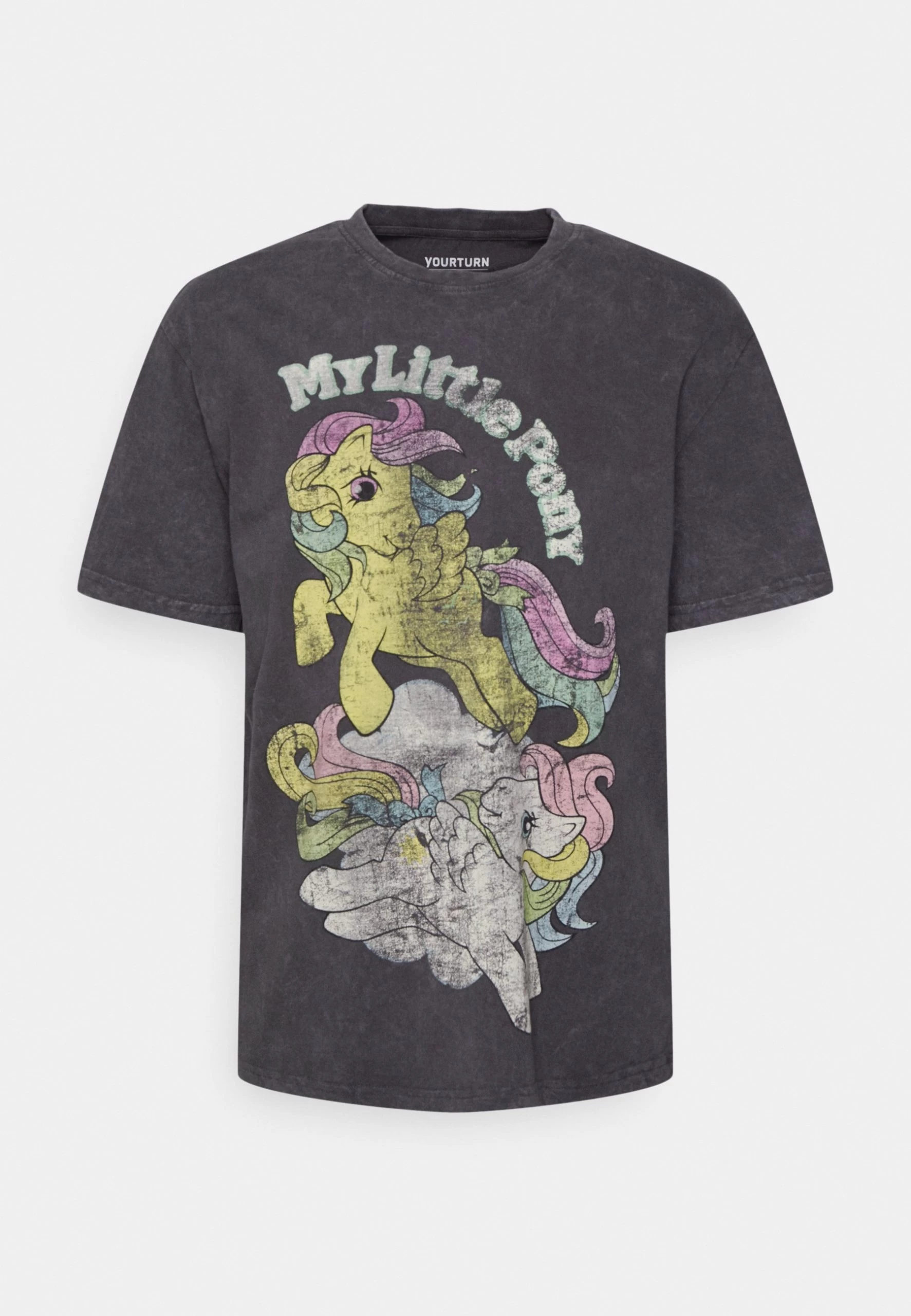 YOURTURN My Little Pony Wash Graphic - T-Shirt Imprimé - Black 1 YOURTURN My Little Pony Wash Graphic - T-Shirt Imprimé - Black