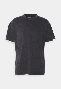 YOURTURN Unisex - T-Shirt Imprimé - Mottled Black -Mode-YOURTURN 03f790b61a6147b495c28cbac6bb60ff