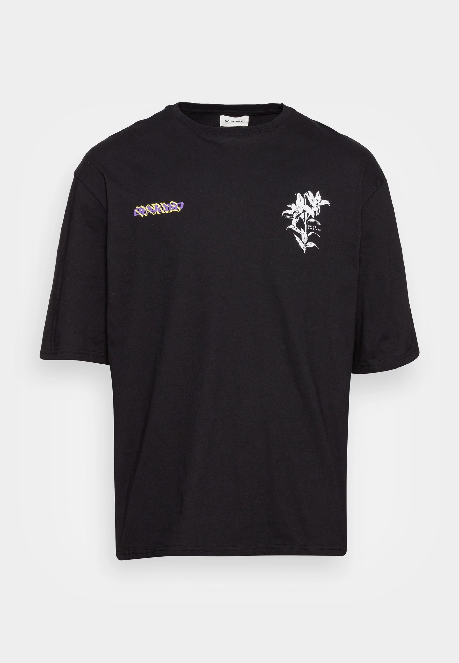 YOURTURN Graphic T-Shirt Beyond Unisex - T-Shirt Imprimé - Black 4 YOURTURN Graphic T-Shirt Beyond Unisex - T-Shirt Imprimé - Black – Image 4