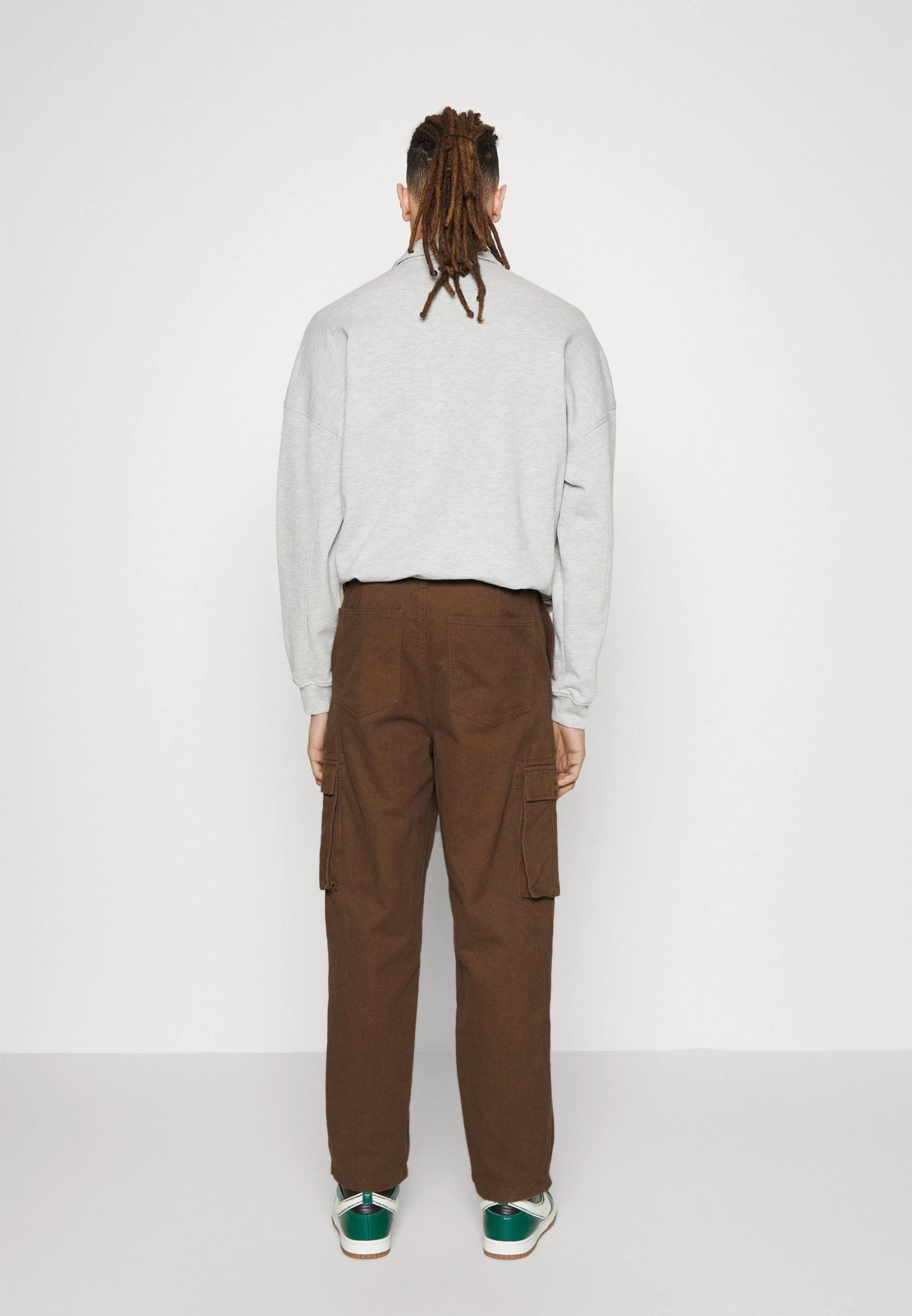 YOURTURN Unisex - Pantalon Cargo - Brown 3 YOURTURN Unisex - Pantalon Cargo - Brown – Image 3