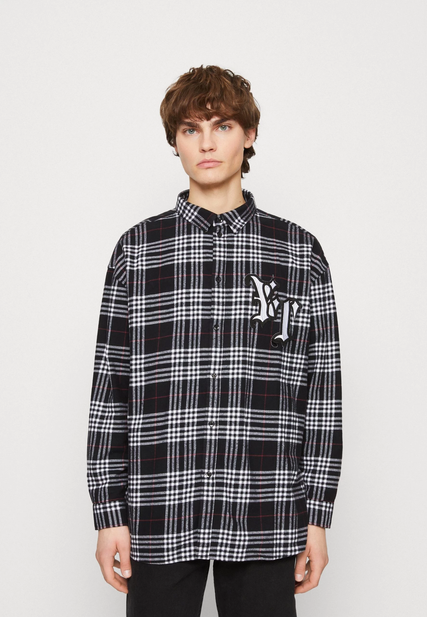 YOURTURN Unisex - Chemisier - White/Black 1 YOURTURN Unisex - Chemisier - White/Black