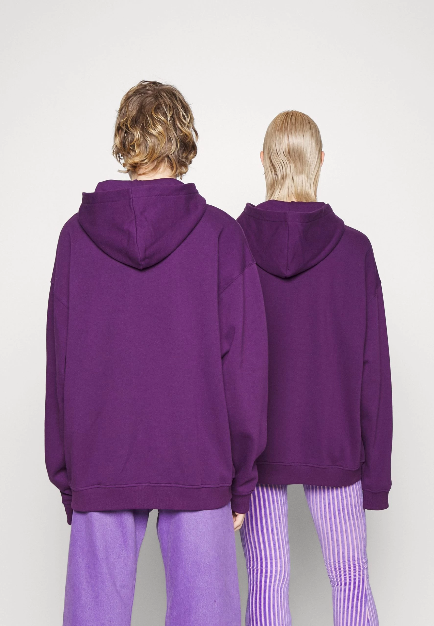 YOURTURN Unisex - Sweat À Capuche - Dark Purple 3 YOURTURN Unisex - Sweat À Capuche - Dark Purple – Image 3