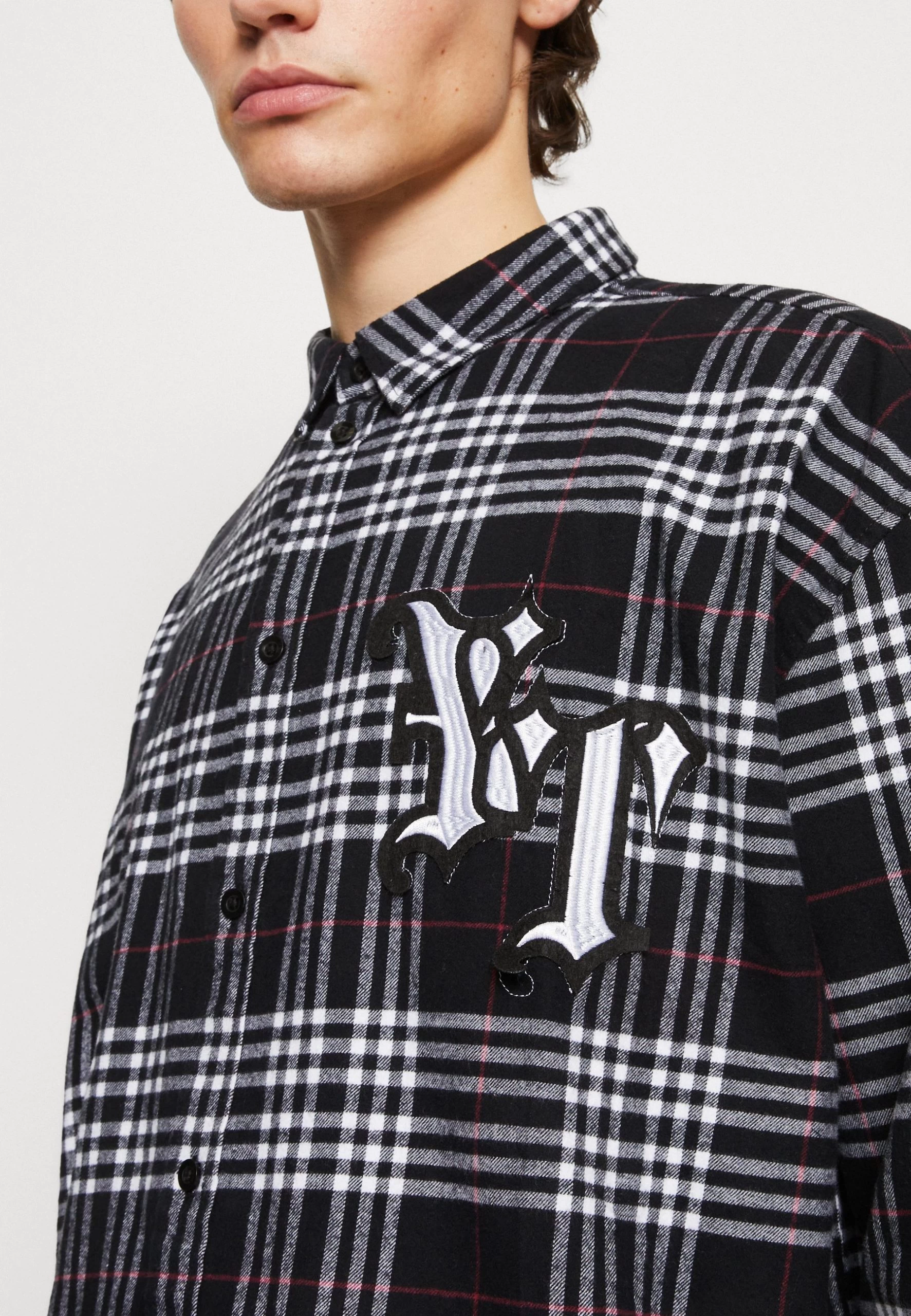 YOURTURN Unisex - Chemisier - White/Black 6 YOURTURN Unisex - Chemisier - White/Black – Image 6