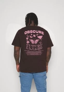 YOURTURN T-Shirt Imprimé - Dark Brown -Mode-YOURTURN 13116ad3a1c34e15a12a2ff09004abbc