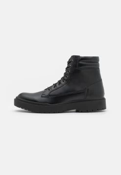 YOURTURN Bottines À Lacets - Black