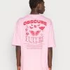 YOURTURN Nostalgia Future Tee Unisex - T-Shirt Imprimé - Pink