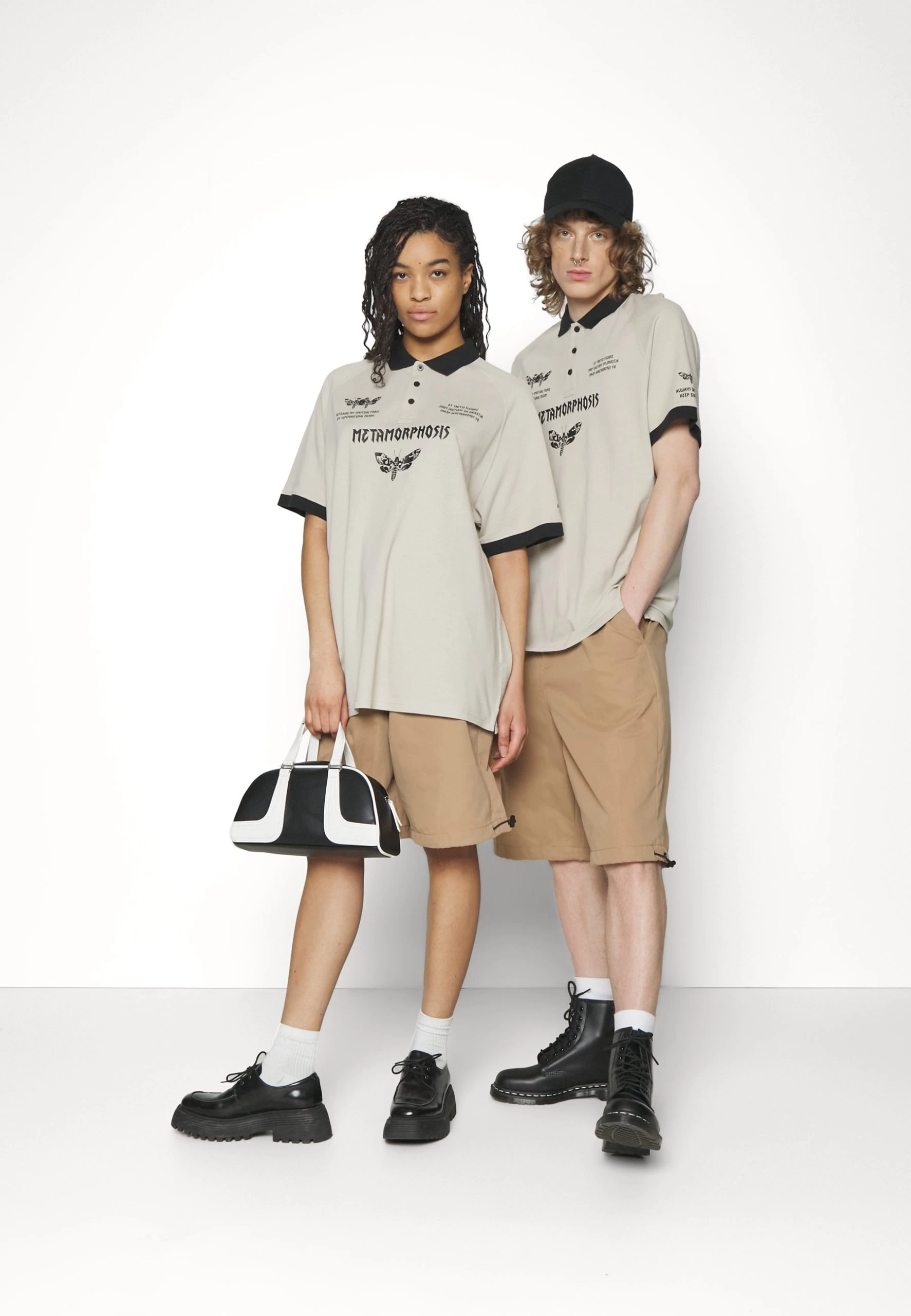 YOURTURN Multi Placement Polo - Polo - Tan 2 YOURTURN Multi Placement Polo - Polo - Tan – Image 2