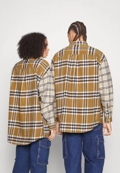 YOURTURN Mash Up Check Genderless - Chemise - Beige 8 YOURTURN Mash Up Check Genderless - Chemise - Beige -Mode-YOURTURN 1da76857b7394c628ce0060b2b52804b