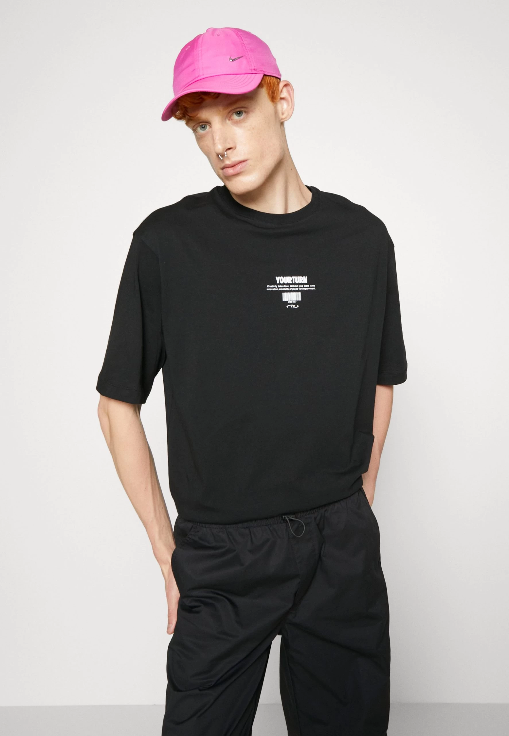 YOURTURN Unisex - T-Shirt Imprimé - Black 5 YOURTURN Unisex - T-Shirt Imprimé - Black – Image 5