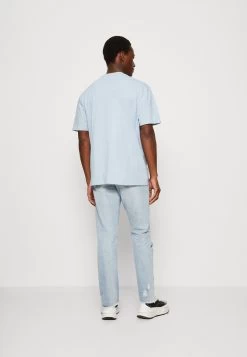 YOURTURN Unisex - T-Shirt Imprimé - Light Blue -Mode-YOURTURN 20f9cd4319a54db6867701868e57b5ea