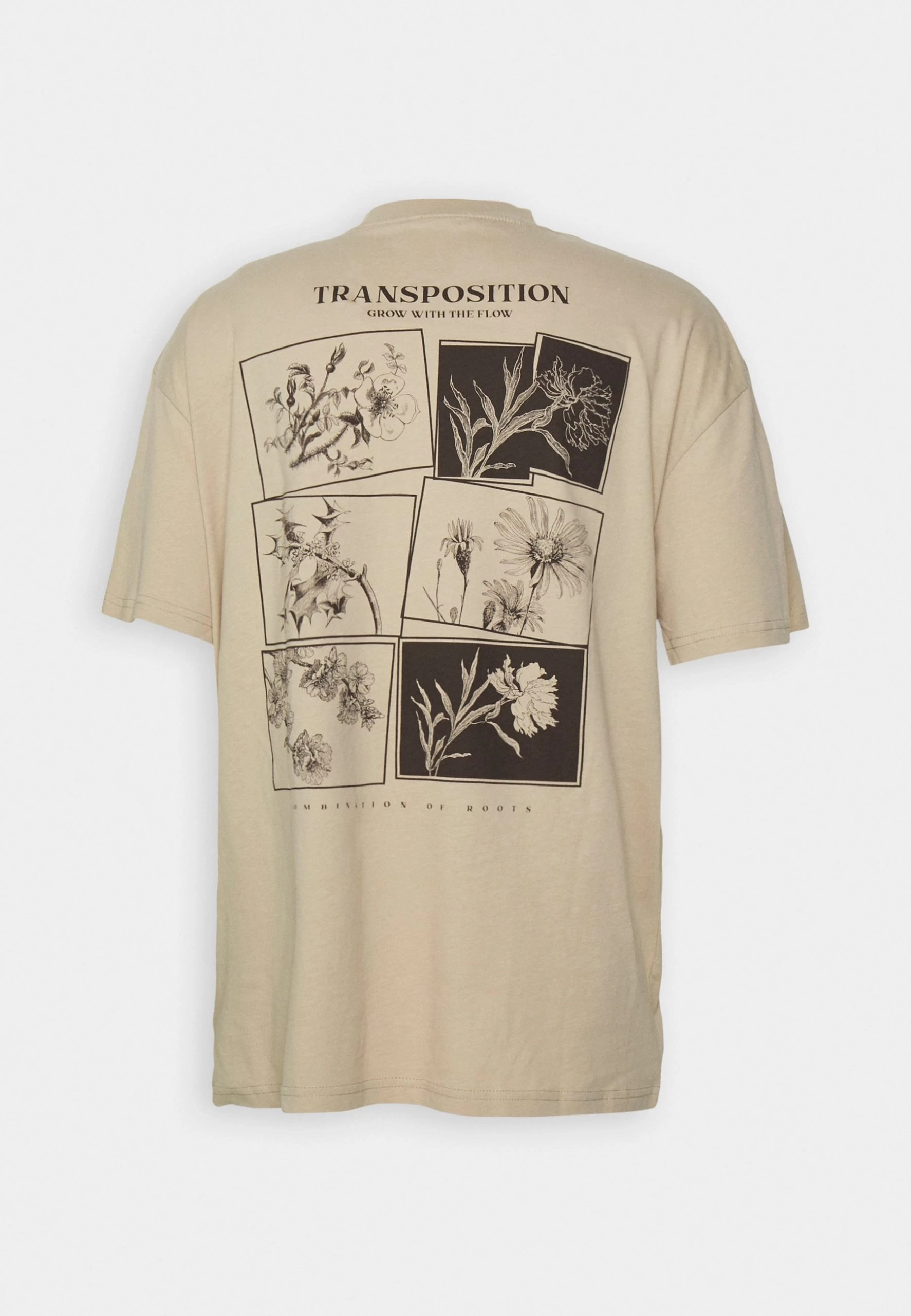 YOURTURN Unisex - T-Shirt Imprimé - Beige 6 YOURTURN Unisex - T-Shirt Imprimé - Beige – Image 6