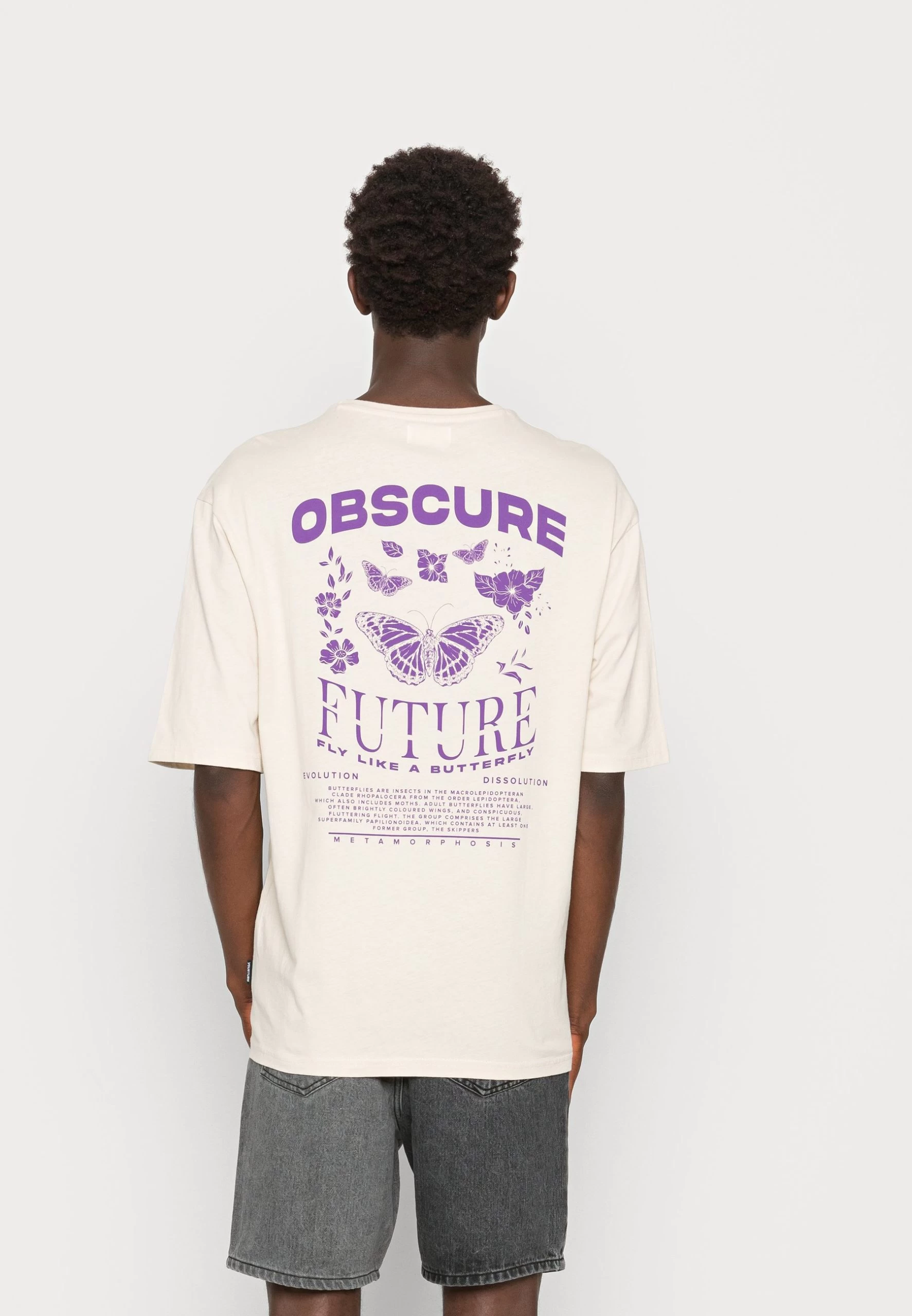 YOURTURN Nostalgia Future Tee Unisex - T-Shirt Imprimé - Grey 3 YOURTURN Nostalgia Future Tee Unisex - T-Shirt Imprimé - Grey – Image 3