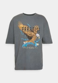 YOURTURN Unisex - T-Shirt Imprimé - Mottled Black -Mode-YOURTURN 28d215fc6f2b4e13857e1ab0f19ccd6a