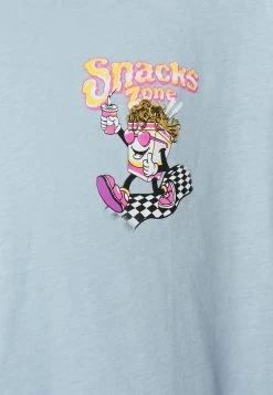 YOURTURN Unisex - T-Shirt Imprimé - Blue -Mode-YOURTURN 2a37388273bf4908846ba7e78ffb261a