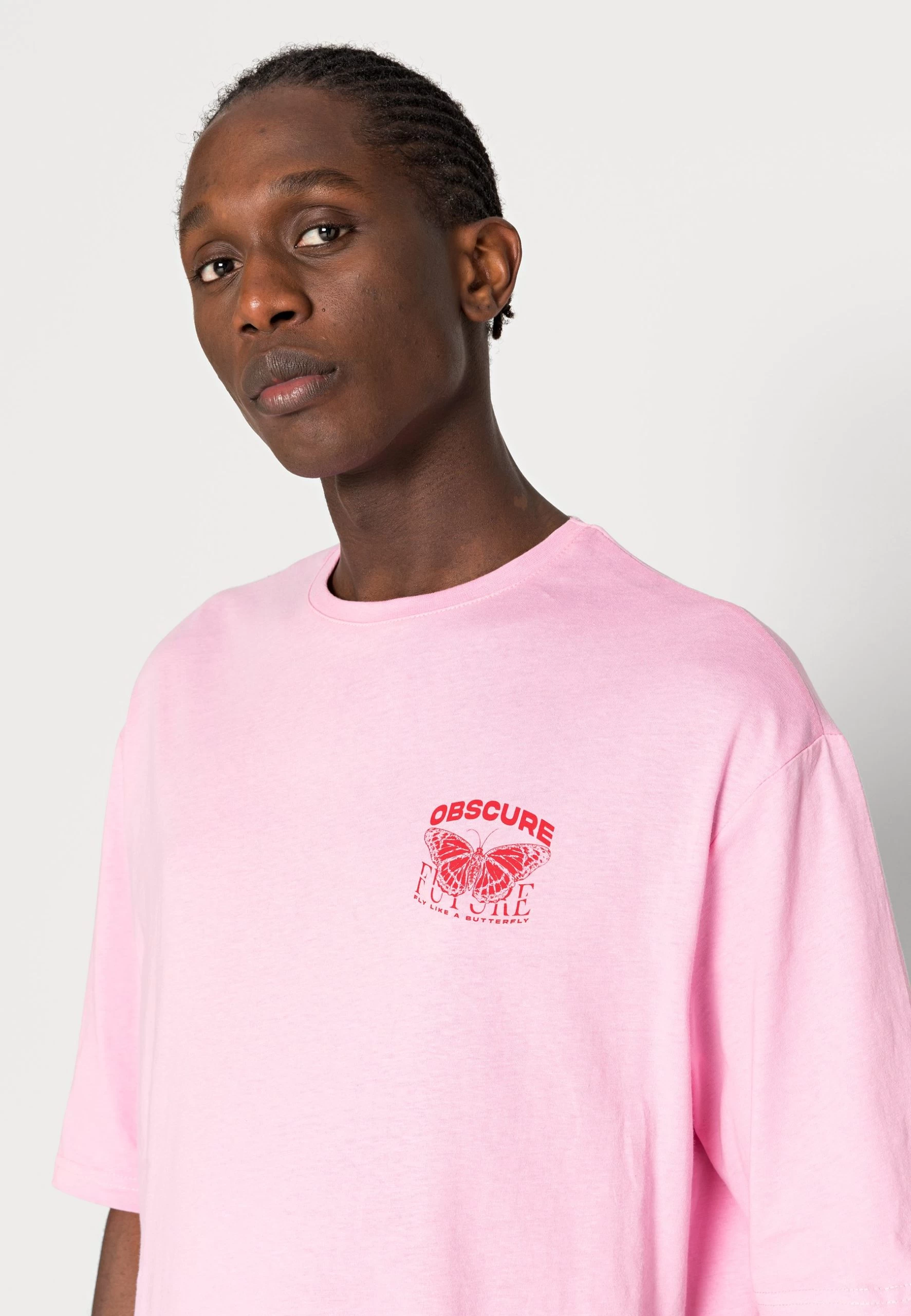 YOURTURN Nostalgia Future Tee Unisex - T-Shirt Imprimé - Pink 5 YOURTURN Nostalgia Future Tee Unisex - T-Shirt Imprimé - Pink – Image 5