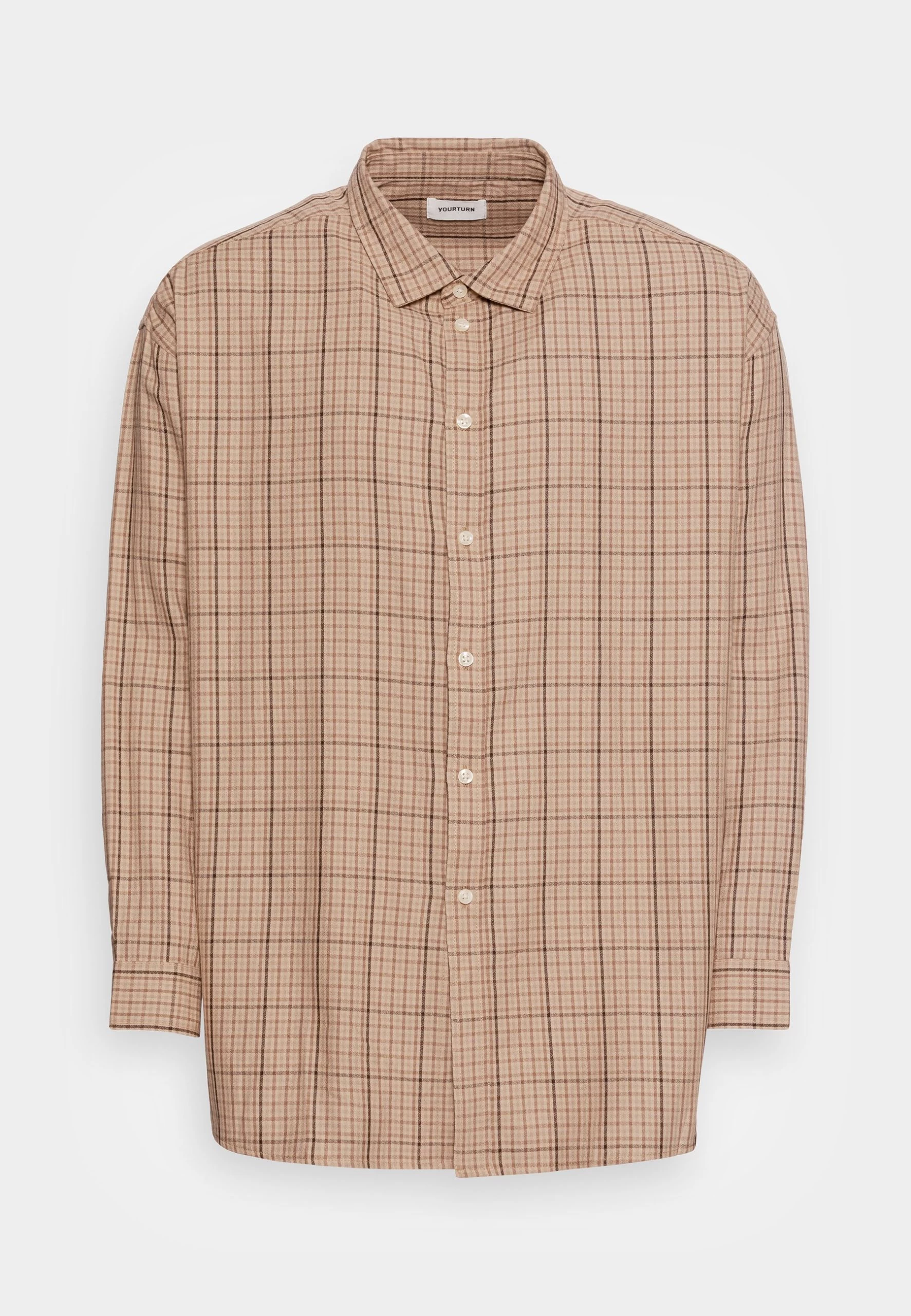 YOURTURN Unisex - Chemise - Brown 4 YOURTURN Unisex - Chemise - Brown – Image 4