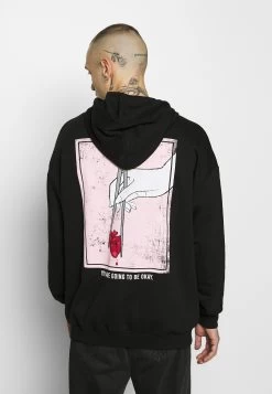 YOURTURN Sweat À Capuche - Black -Mode-YOURTURN 3587e94a02cf4e5bb5d9893e9f2eccf6