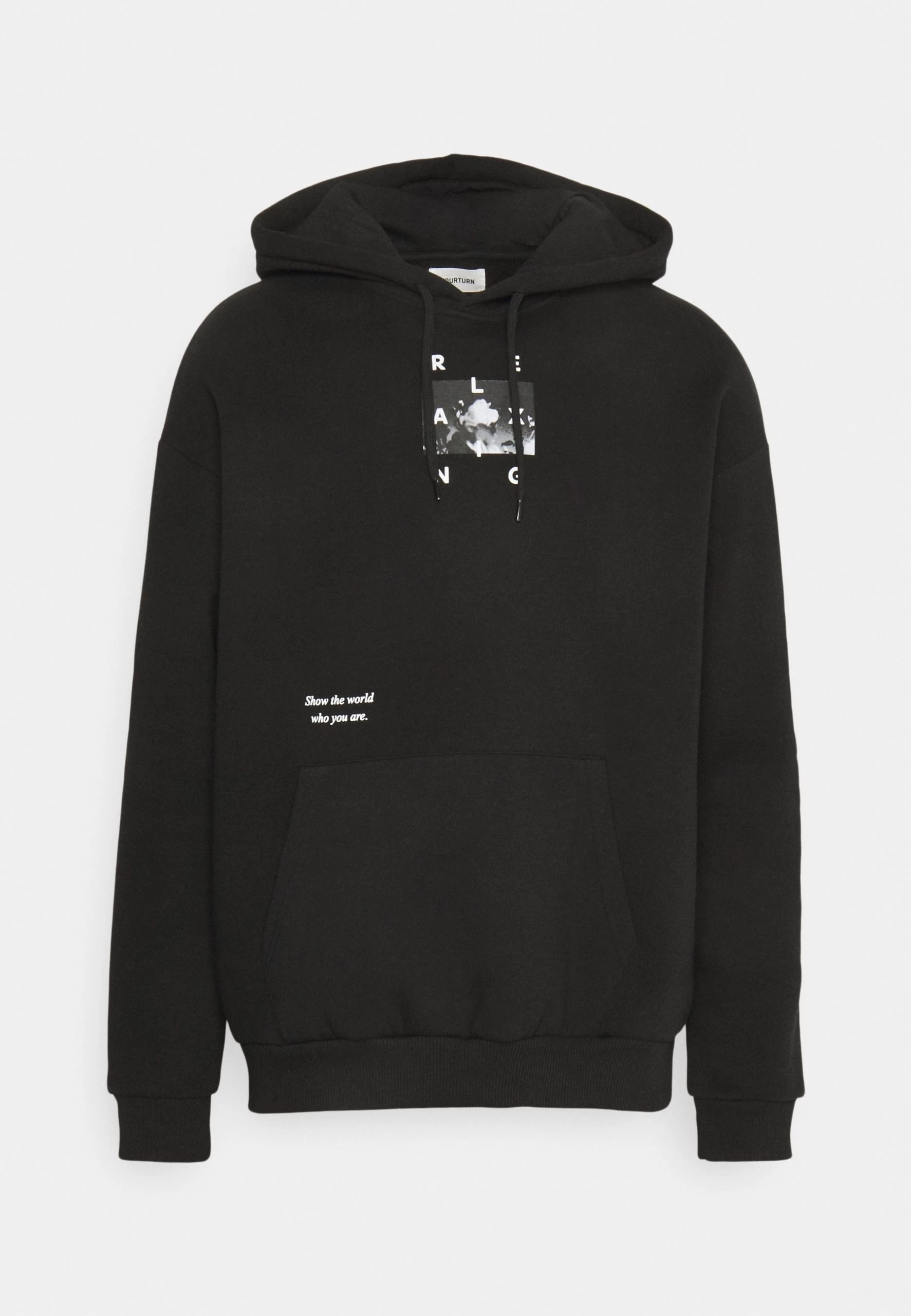 YOURTURN Yt-Zi-0122-0413Relaxed Hoodie / 802 - Black - Sweat À Capuche - 802 - Black 5 YOURTURN Yt-Zi-0122-0413Relaxed Hoodie / 802 - Black - Sweat À Capuche - 802 - Black – Image 5