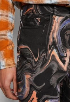 YOURTURN Phluid Unisex - Jean Boyfriend - Black Denim -Mode-YOURTURN 3661d88e04df46478cab0ff3f53cc34b