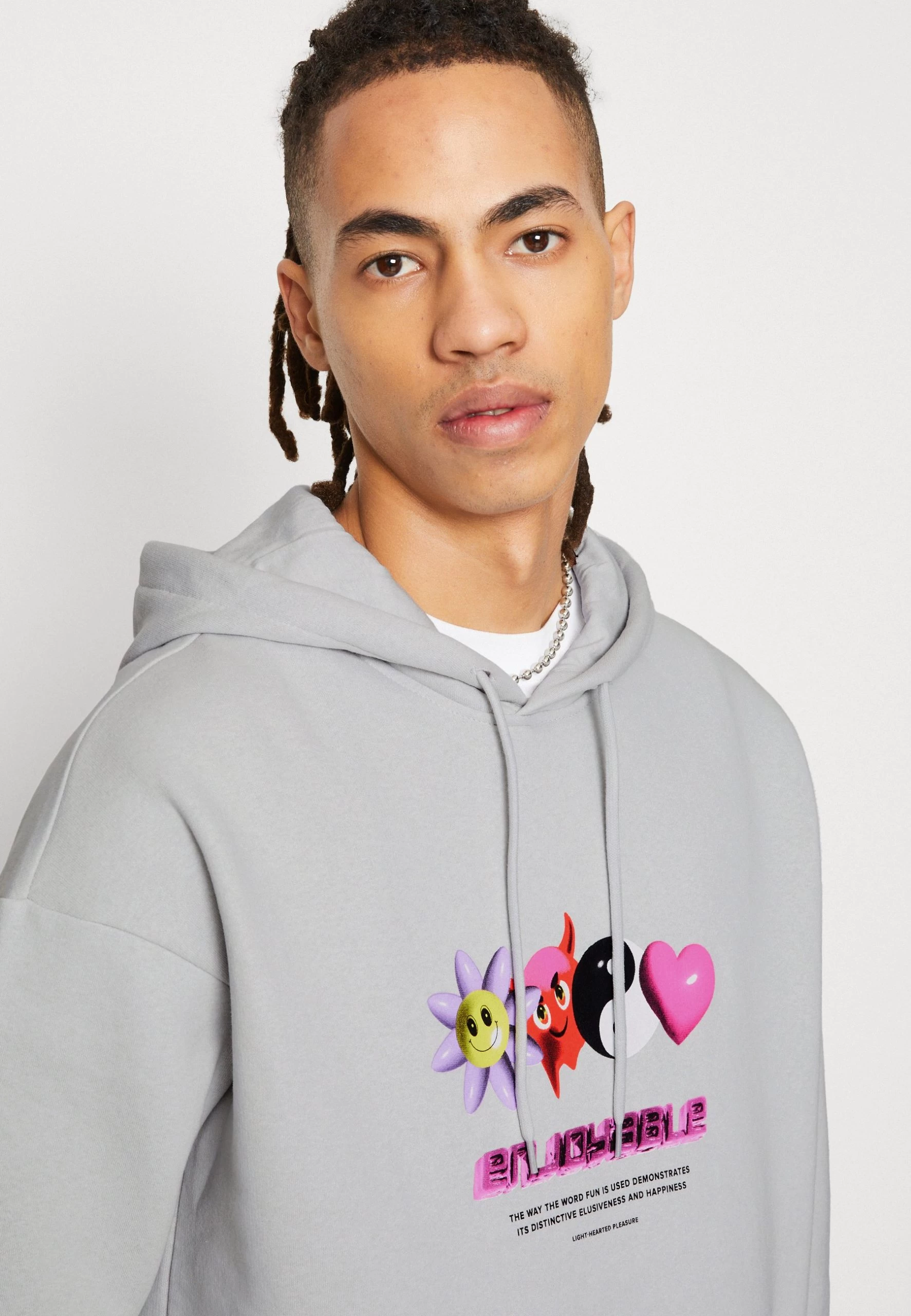 YOURTURN Unisex - Sweat À Capuche - Grey 4 YOURTURN Unisex - Sweat À Capuche - Grey – Image 4