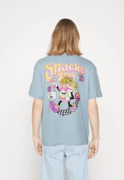 YOURTURN Unisex - T-Shirt Imprimé - Blue -Mode-YOURTURN 3b2c5b73653244f297ddc7a34cb46556