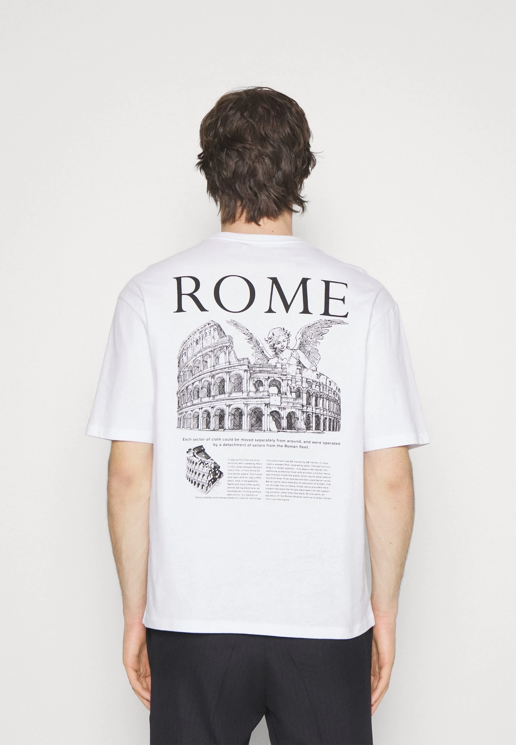 YOURTURN Unisex - T-Shirt Imprimé - White 3 YOURTURN Unisex - T-Shirt Imprimé - White – Image 3