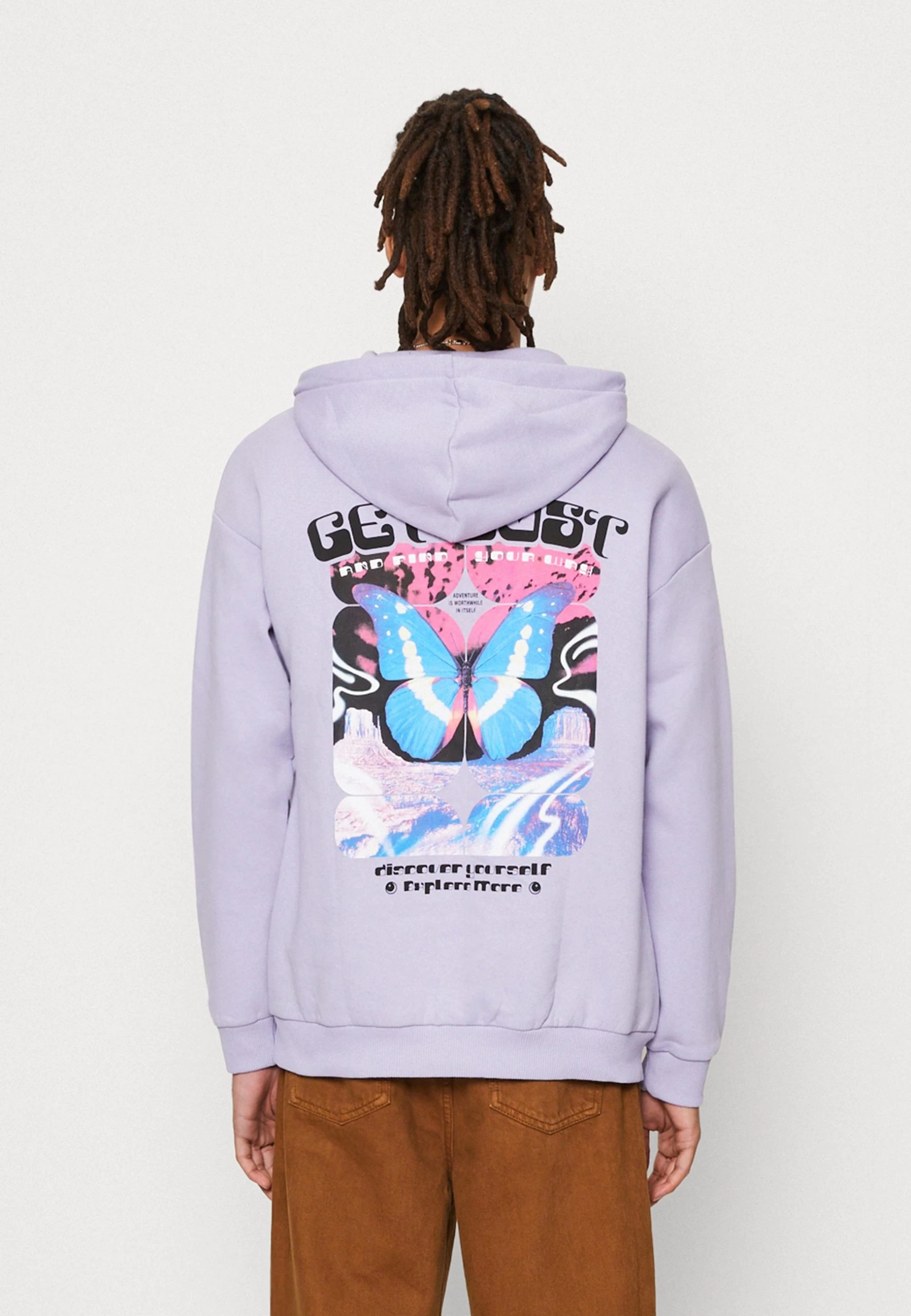 YOURTURN Unisex - Sweatshirt - Lilac 3 YOURTURN Unisex - Sweatshirt - Lilac – Image 3
