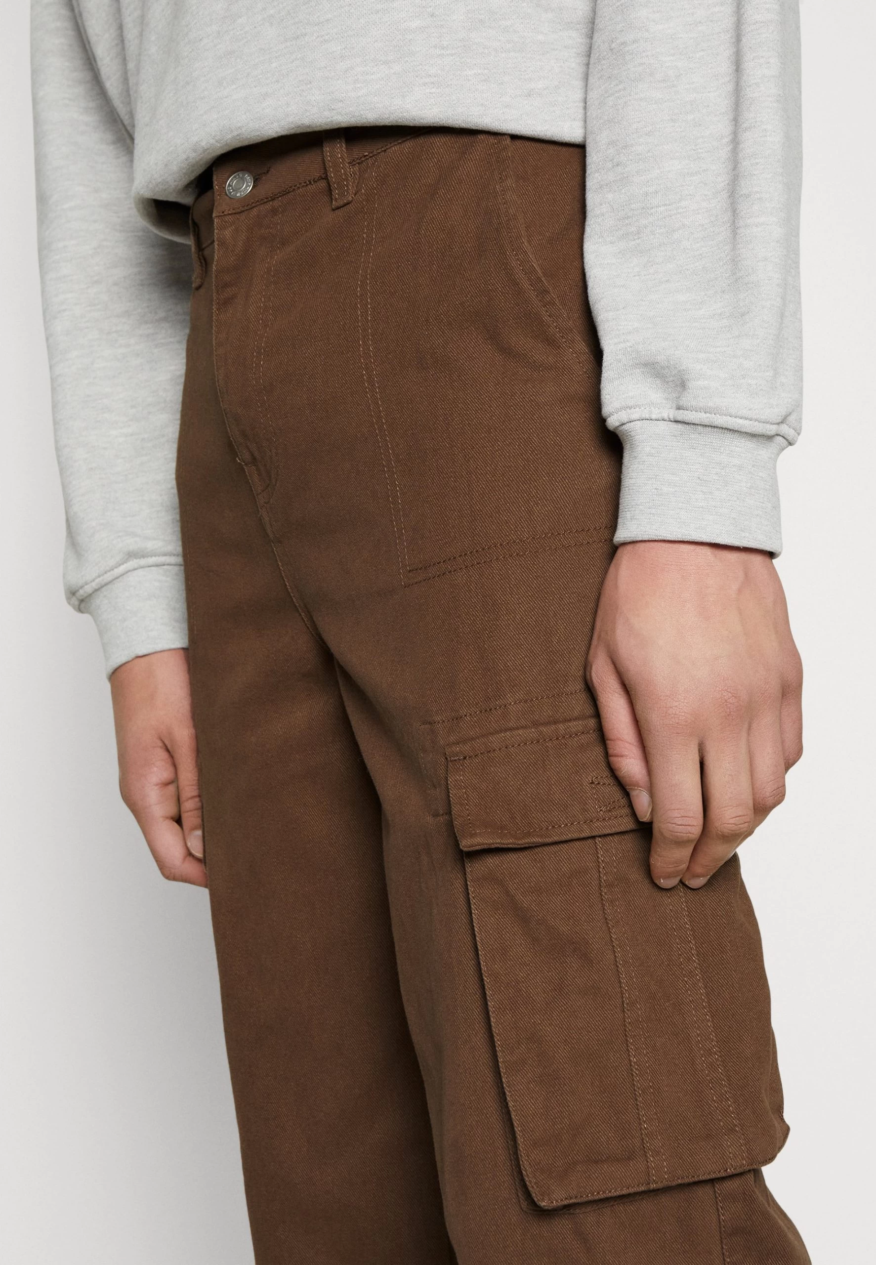 YOURTURN Unisex - Pantalon Cargo - Brown 5 YOURTURN Unisex - Pantalon Cargo - Brown – Image 5