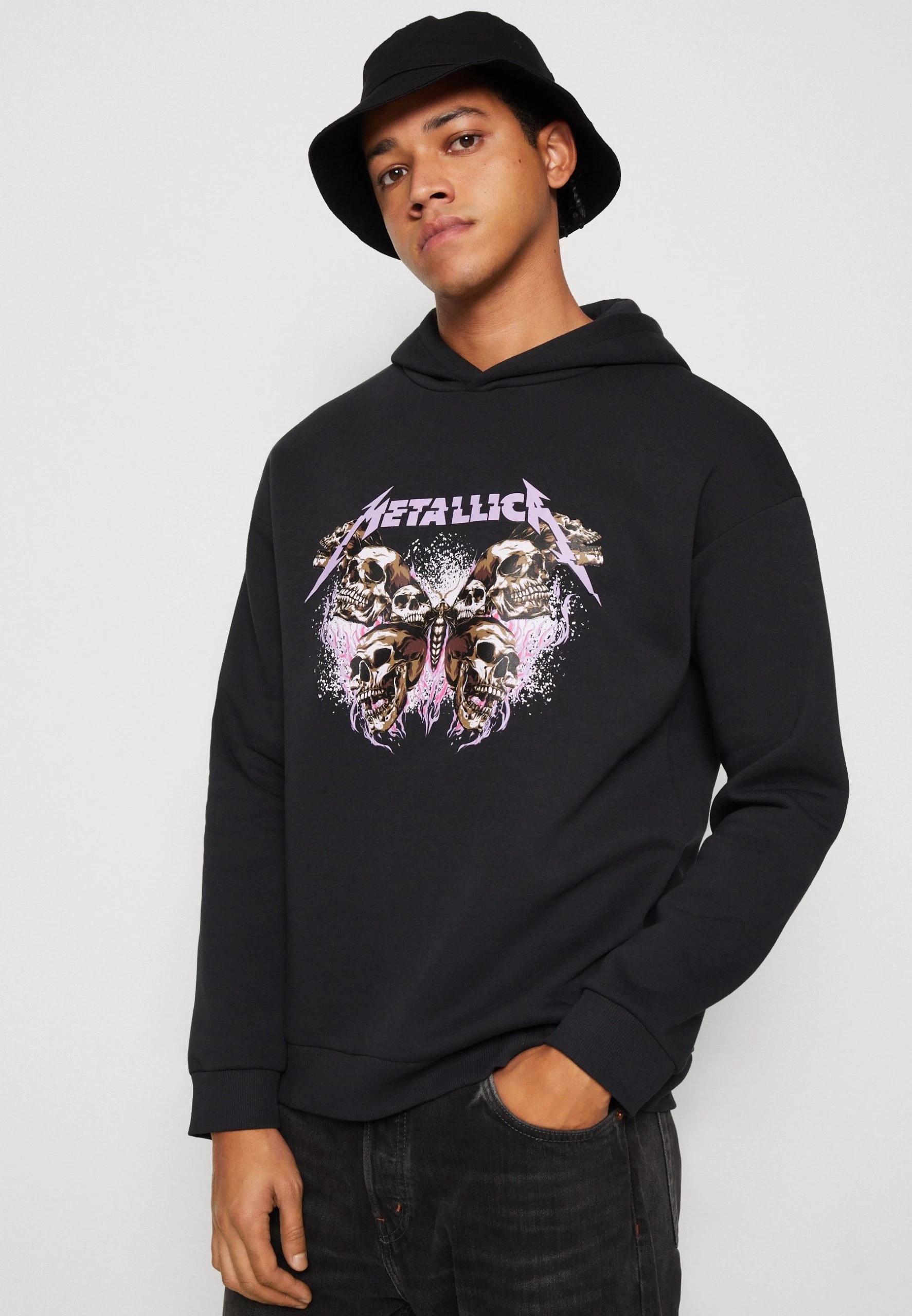 YOURTURN Metallica Unisex - Sweat À Capuche - Black 4 YOURTURN Metallica Unisex - Sweat À Capuche - Black – Image 4