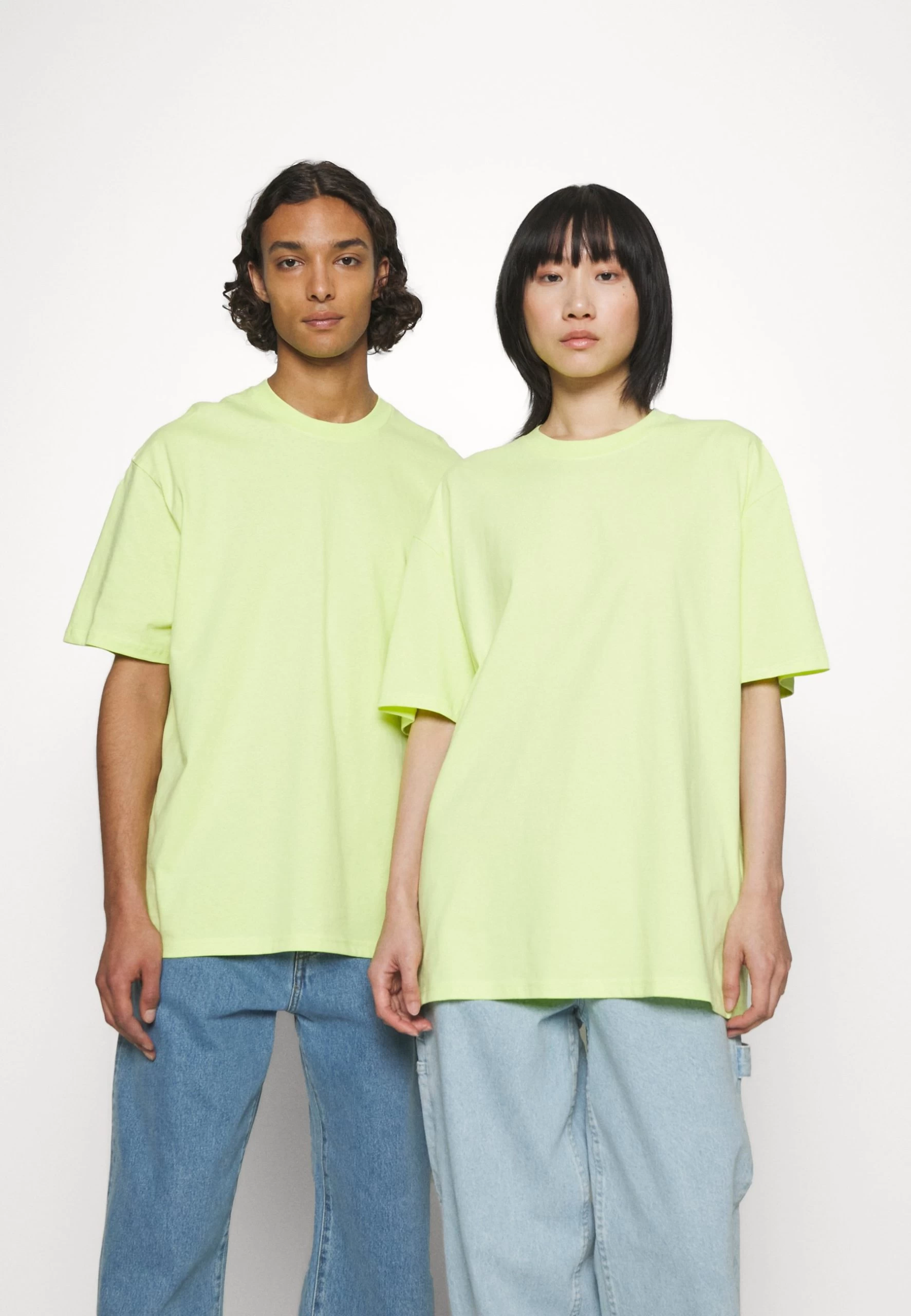 YOURTURN Unisex - T-Shirt Imprimé - Light Yellow 1 YOURTURN Unisex - T-Shirt Imprimé - Light Yellow