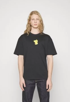 YOURTURN Pokemon Pikachu Unisex - T-Shirt Imprimé - Black