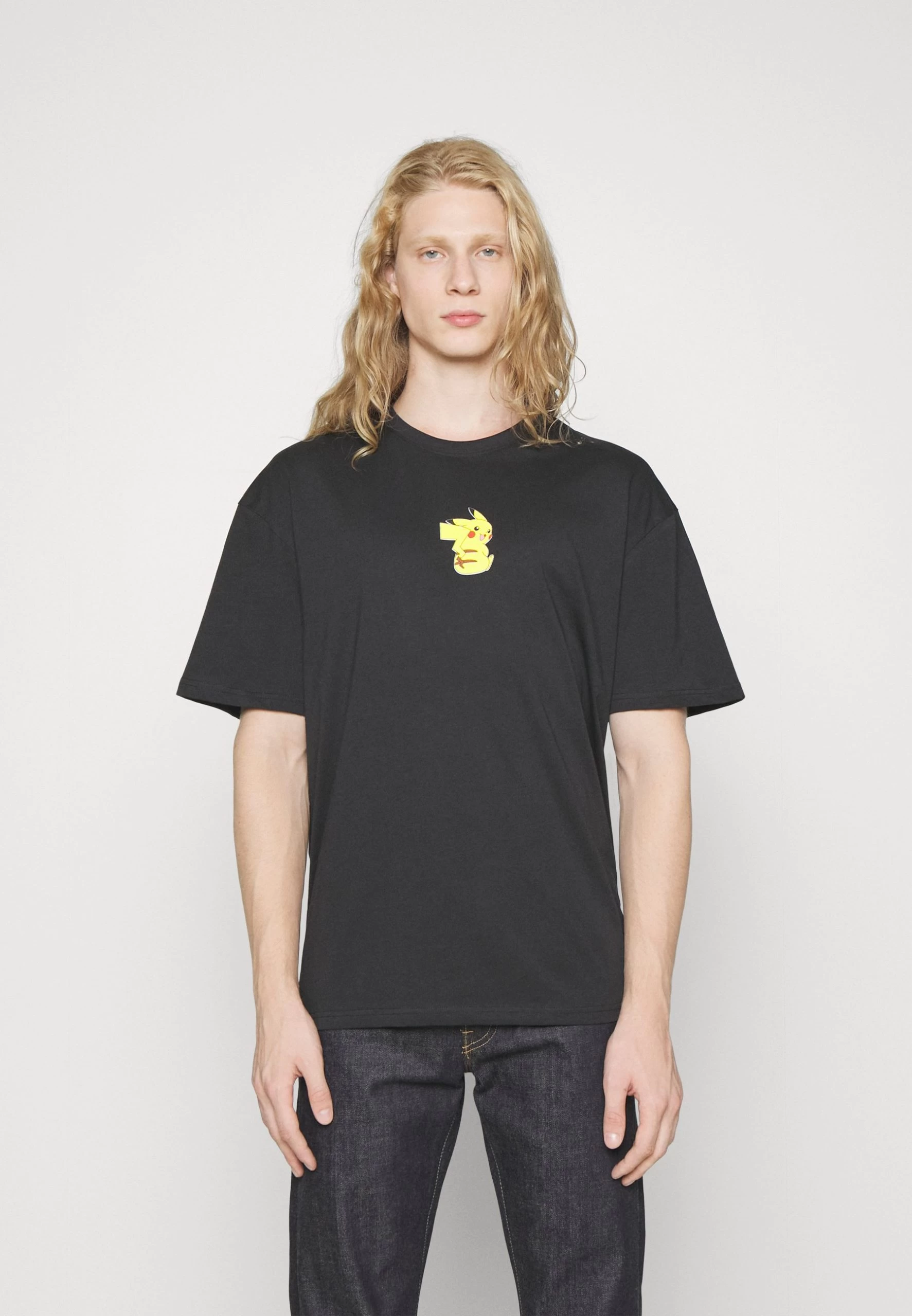 YOURTURN Pokemon Pikachu Unisex - T-Shirt Imprimé - Black 1 YOURTURN Pokemon Pikachu Unisex - T-Shirt Imprimé - Black