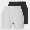 YOURTURN 2 Pack Unisex - Short - Black/Grey