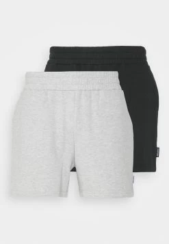 YOURTURN 2 Pack Unisex - Short - Black/Grey