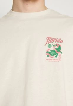 YOURTURN Crocodile Florida Graphic Tee Unisex - T-Shirt Imprimé - Beige 9 YOURTURN Crocodile Florida Graphic Tee Unisex - T-Shirt Imprimé - Beige -Mode-YOURTURN 510d732c54fd483d80197dc7ac092e9c