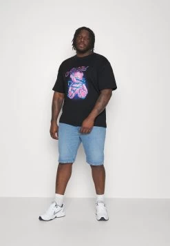 YOURTURN T-Shirt Imprimé - Black 7 YOURTURN T-Shirt Imprimé - Black -Mode-YOURTURN 54539a38df5a404fadc7837830e36e76