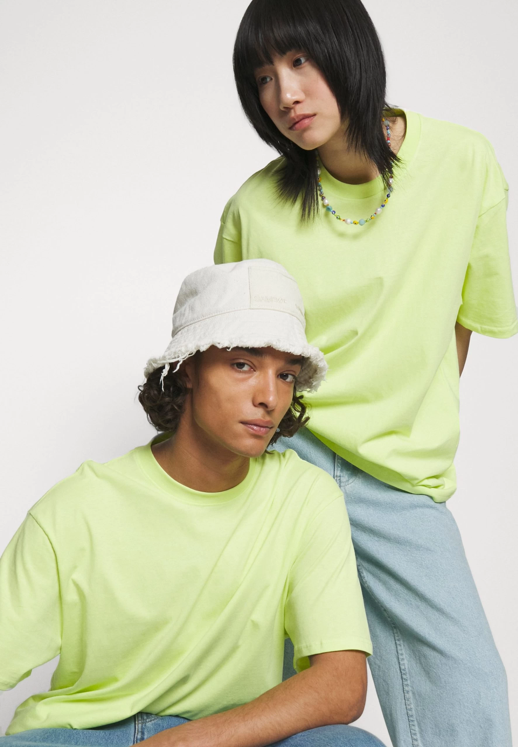 YOURTURN Unisex - T-Shirt Imprimé - Light Yellow 4 YOURTURN Unisex - T-Shirt Imprimé - Light Yellow – Image 4