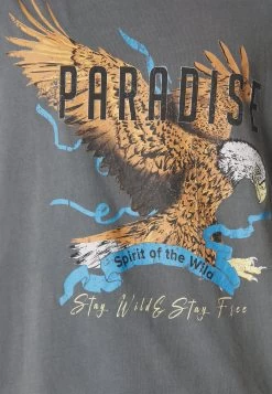 YOURTURN Unisex - T-Shirt Imprimé - Mottled Black -Mode-YOURTURN 573becdabc2c4eb99d660cf9b88838b9