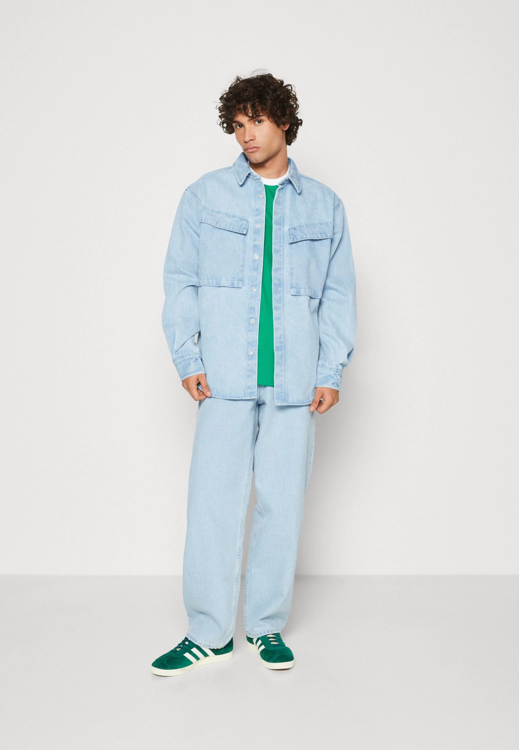 YOURTURN Unisex - Veste En Jean - Blue 2 YOURTURN Unisex - Veste En Jean - Blue – Image 2