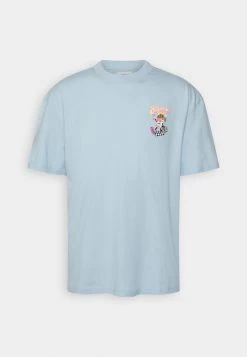 YOURTURN Unisex - T-Shirt Imprimé - Blue -Mode-YOURTURN 59832a1490894c2fa12acffa0148ed03