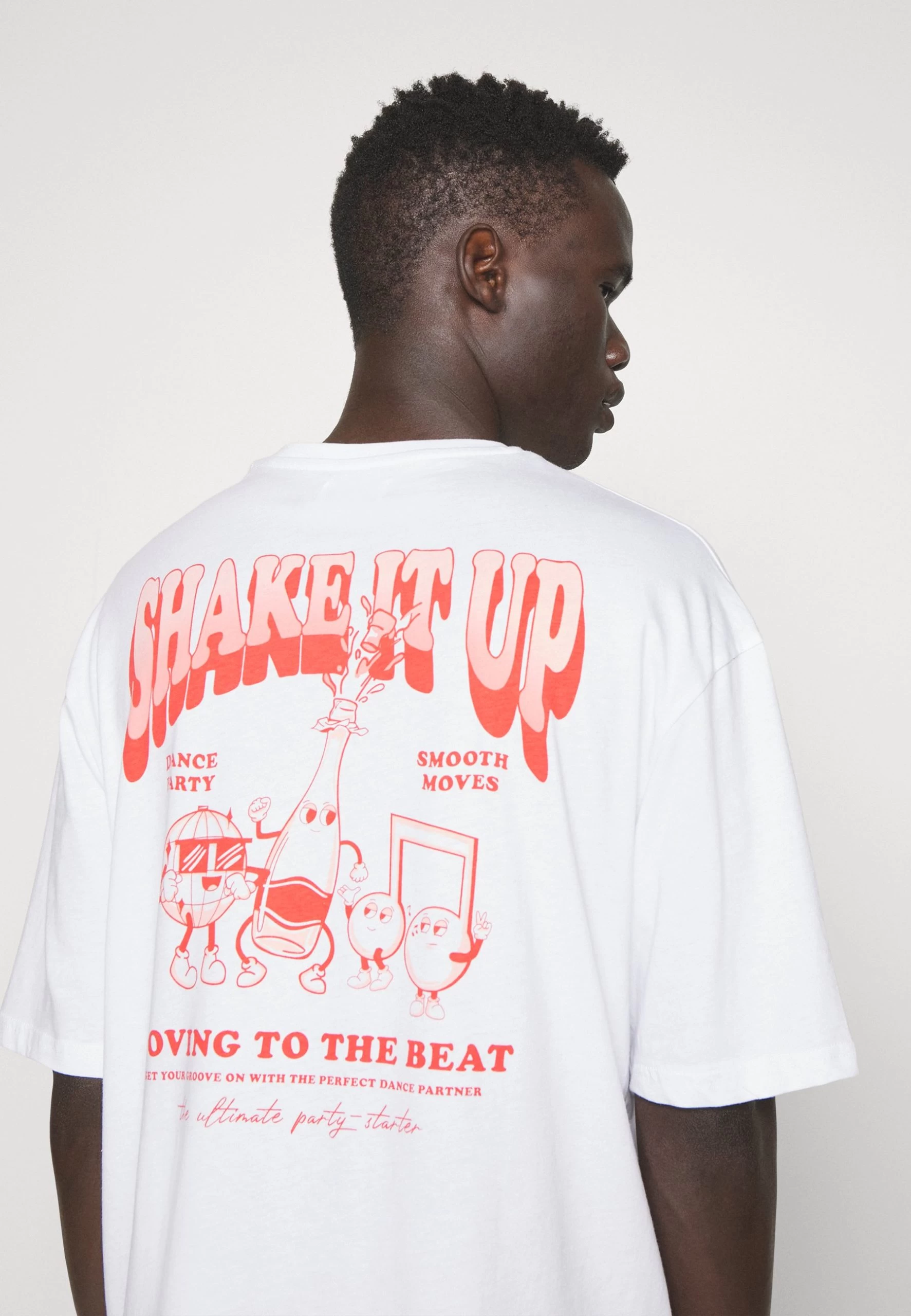 YOURTURN Unisex - T-Shirt Imprimé - White 5 YOURTURN Unisex - T-Shirt Imprimé - White – Image 5