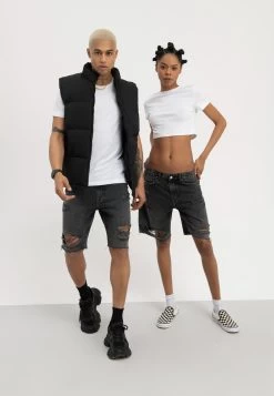 YOURTURN Unisex - Short En Jean - Black 6 YOURTURN Unisex - Short En Jean - Black -Mode-YOURTURN 5eb3185014a1433c9ba9d43c86068a9c
