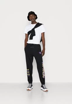YOURTURN Unisex - Pantalon De Survêtement - Black -Mode-YOURTURN 5f3d131e9bf8489e8628832bb9745b10
