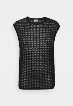 YOURTURN Sheer - Pullover - Black 10 YOURTURN Sheer - Pullover - Black -Mode-YOURTURN 60d3b8d5a1ac4a078d1f365648cca621