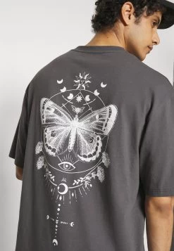 YOURTURN Unisex - T-Shirt Imprimé - Dark Grey -Mode-YOURTURN 61187c4c359f4ffa83250c55ec580ee3