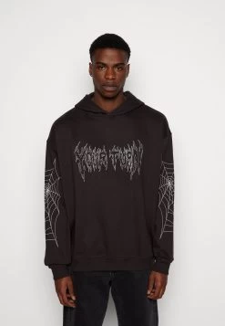 YOURTURN Spiderweb Unisex - Sweat À Capuche - Black