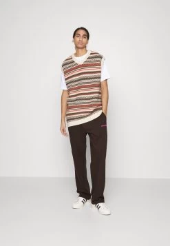 YOURTURN Unisex - Pantalon De Survêtement - Brown -Mode-YOURTURN 6359bb28932b434d8a53c8697cc66b91