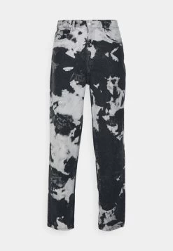 YOURTURN Unisex Moonwash Unisex - Jean Boyfriend - Black -Mode-YOURTURN 63a59d7327164861abcb6b5e128ec972