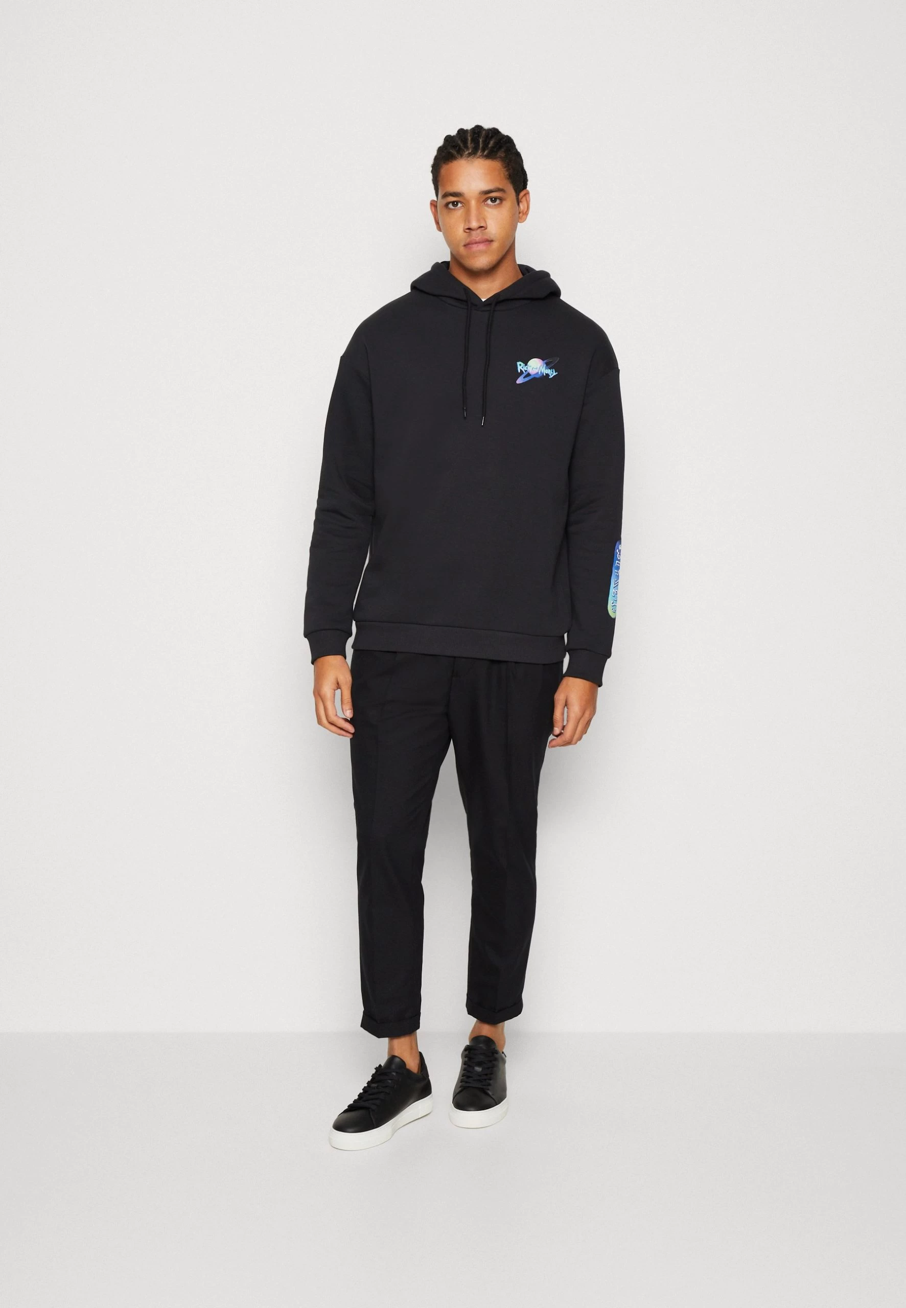 YOURTURN Rick And Morty Unisex - Sweat À Capuche - Black 2 YOURTURN Rick And Morty Unisex - Sweat À Capuche - Black – Image 2