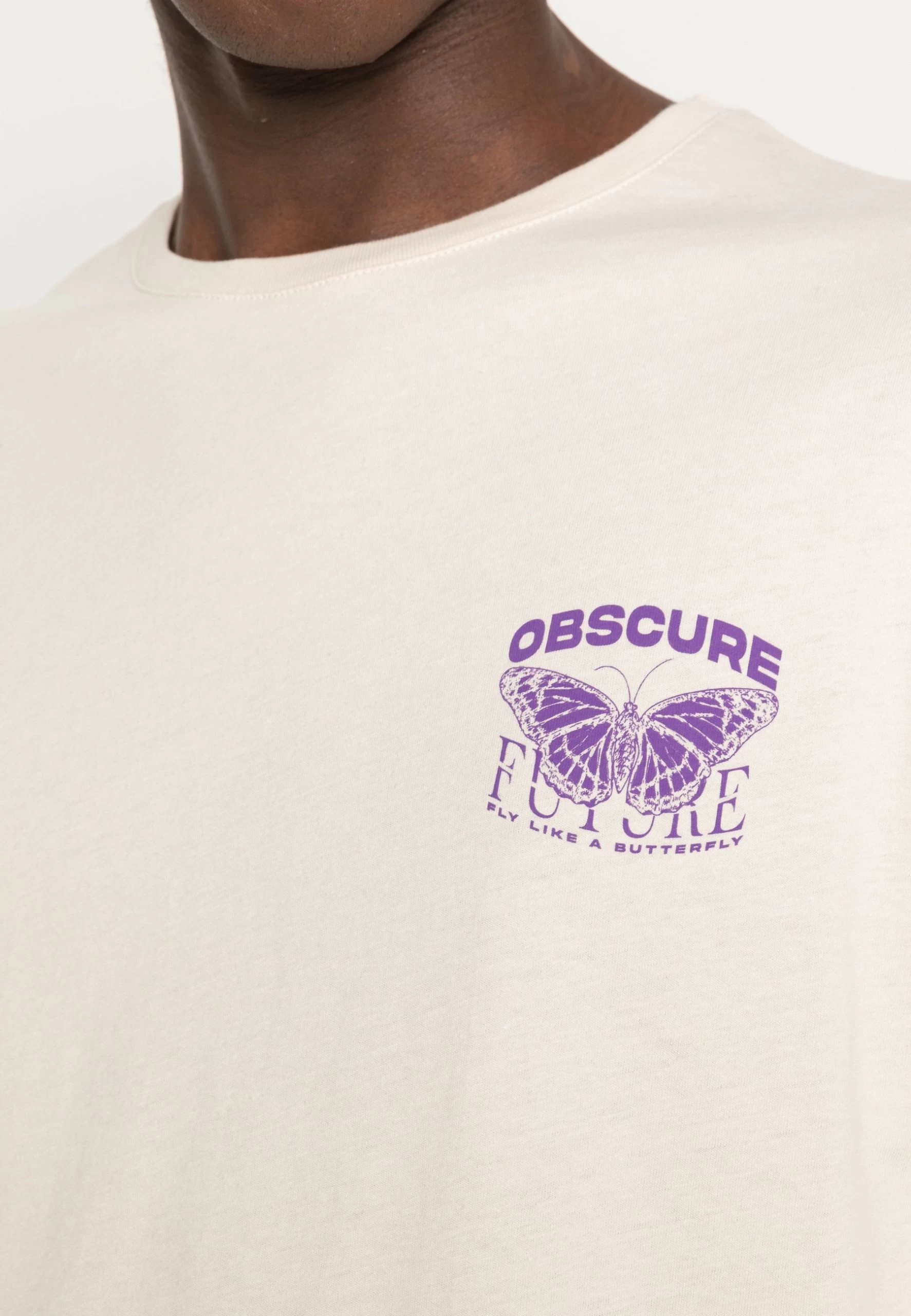 YOURTURN Nostalgia Future Tee Unisex - T-Shirt Imprimé - Grey 5 YOURTURN Nostalgia Future Tee Unisex - T-Shirt Imprimé - Grey – Image 5